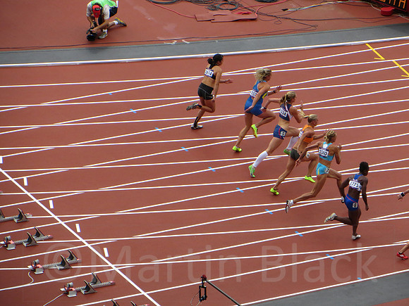 Heptathlon 100mH Heat 2