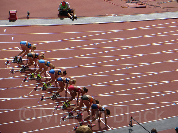Heptathlon 100mH Heat 4