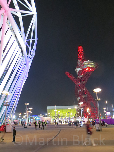 Orbit and Olympic Stadium