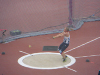 Sophie Hitchon 2nd Qualifying Throw