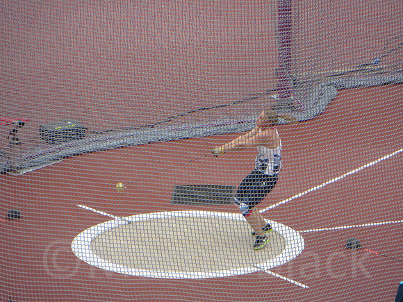 Sophie Hitchon 2nd Qualifying Throw
