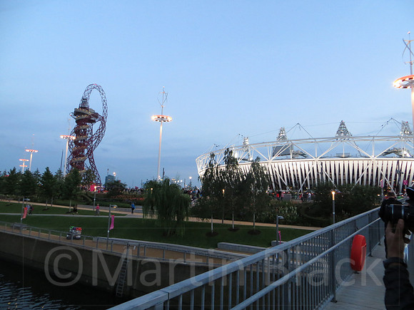 Orbit and Olympic Stadium