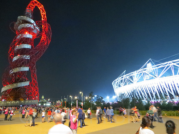Orbit and Olympic Stadium