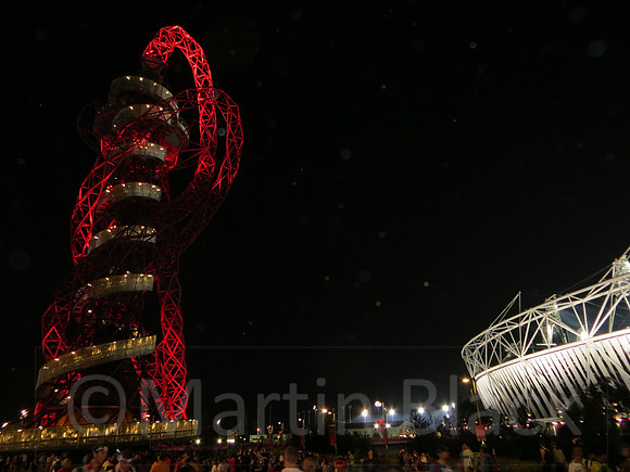 Orbit and Olympic Stadium