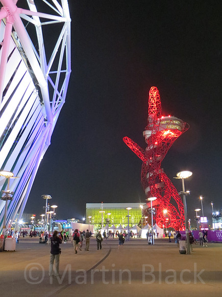 Orbit and Olympic Stadium