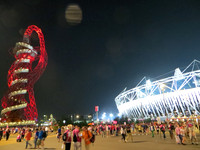 Orbit and Olympic Stadium