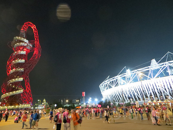 Orbit and Olympic Stadium