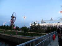 Orbit and Olympic Stadium