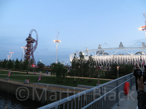 Orbit and Olympic Stadium