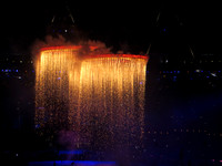 Opening Ceremony Olympic Rings