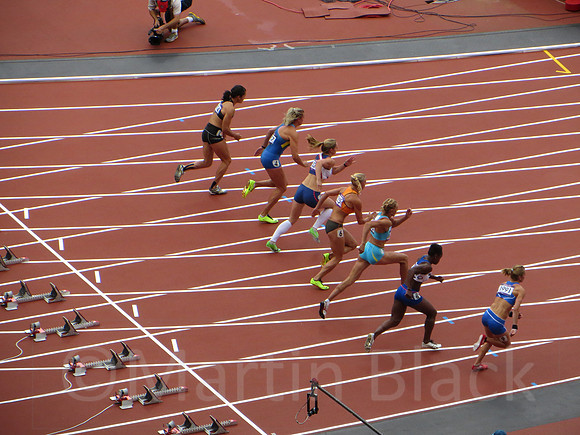 Heptathlon 100mH Heat 2