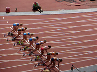 Heptathlon 100mH Heat 4