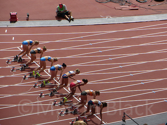 Heptathlon 100mH Heat 4
