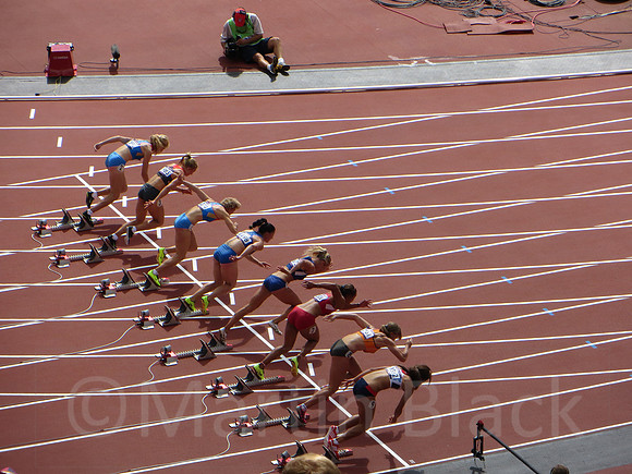 Heptathlon 100mH Heat 4