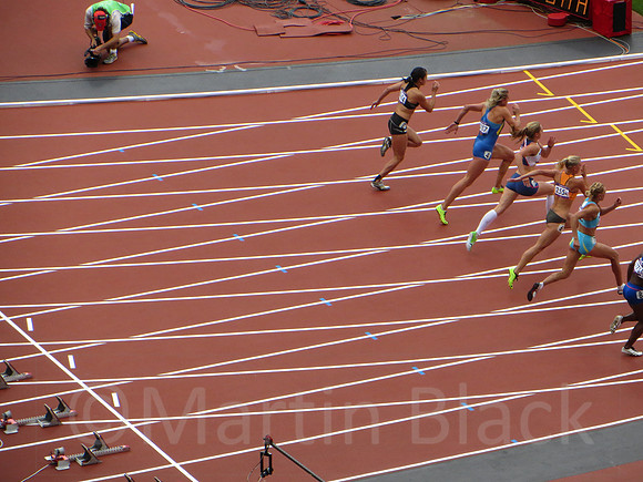 Heptathlon 100mH Heat 2