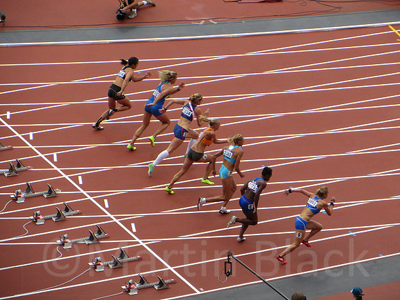 Heptathlon 100mH Heat 2