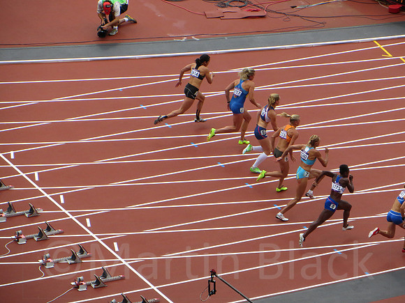 Heptathlon 100mH Heat 2