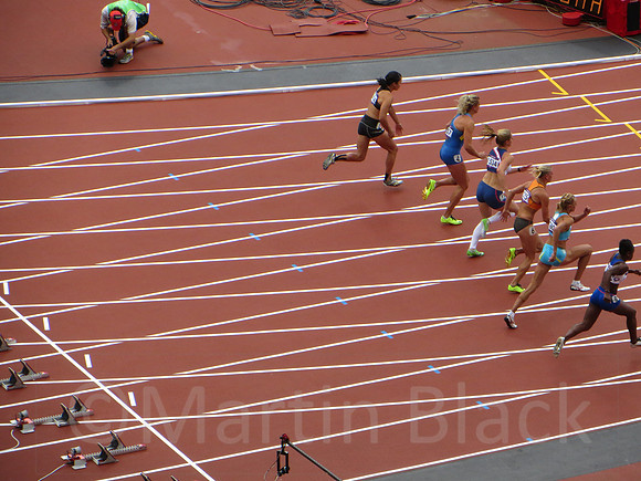 Heptathlon 100mH Heat 2