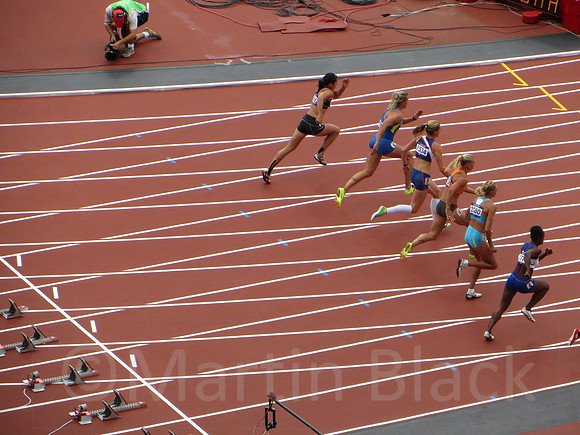 Heptathlon 100mH Heat 2