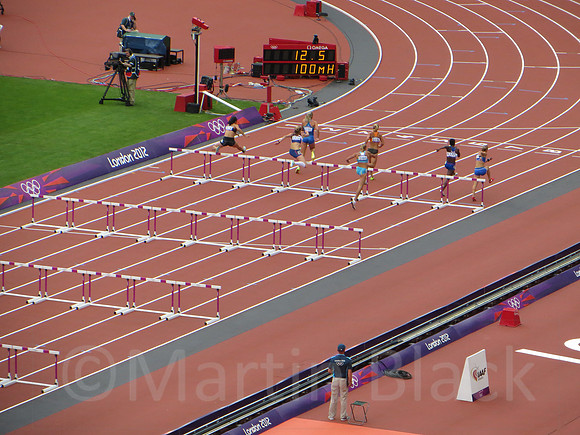 Heptathlon 100mH Heat 2