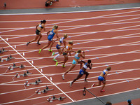 Heptathlon 100mH Heat 2
