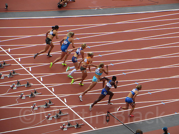 Heptathlon 100mH Heat 2