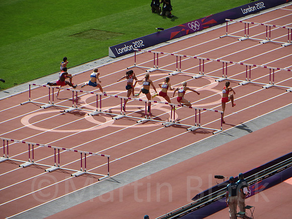 Heptathlon 100mH Heat 3