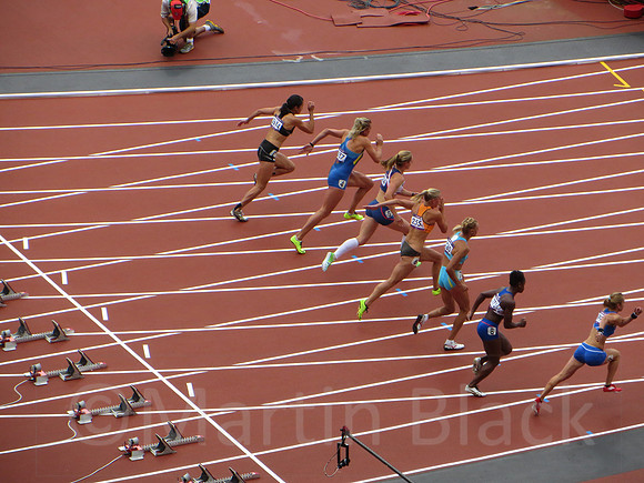 Heptathlon 100mH Heat 2